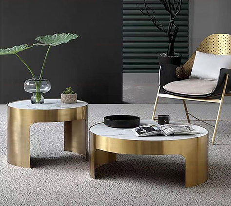 美奢漫輕奢巖板組合茶幾Y6005#